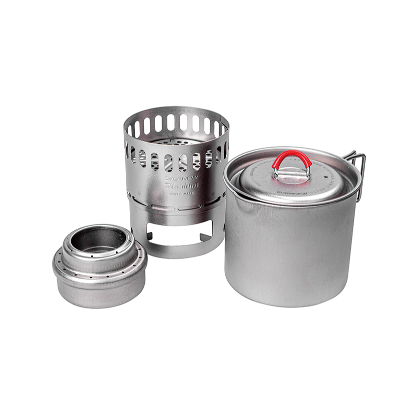 Ti Mug pot 500 Stove set